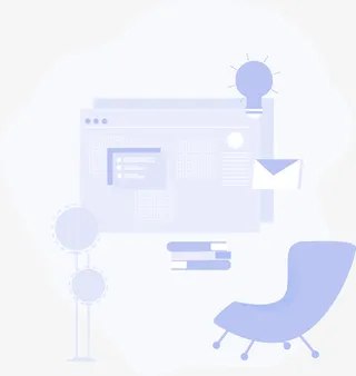 桌椅书本邮箱灯泡免抠