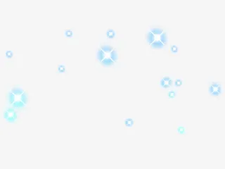 蓝色科技光效素材免抠