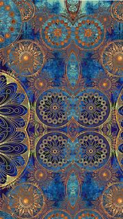 古典花纹H5背景高清