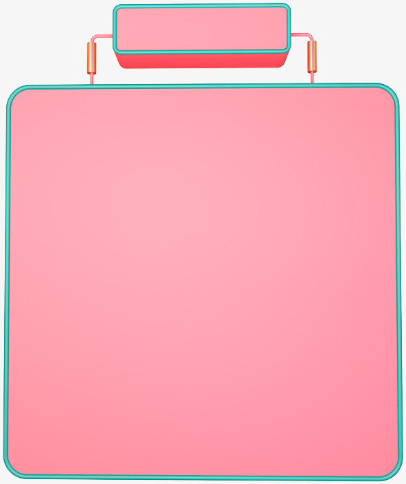 电商活动页促销边框展位免抠