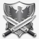 附魔盾牌图标下载免抠