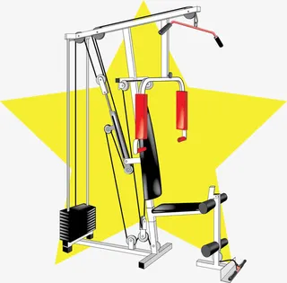 体能器材矢量免抠