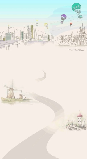 小清新文艺背景免抠