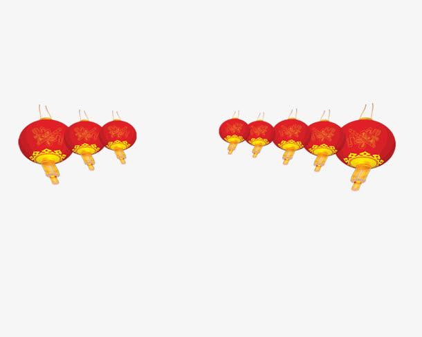 春节红灯笼免抠图免抠