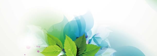 淘宝清新唯美背景banner