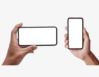 手拿手机姿势免抠