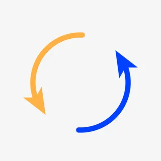 卡通箭头图标免抠