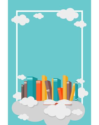 简约清新教育培训毕业季海报背景高清