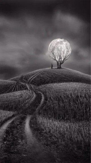 灰色H5素材背景高清