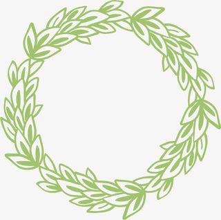 花环花边手绘边框免抠