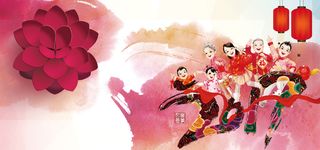 过年团圆海报banner高清