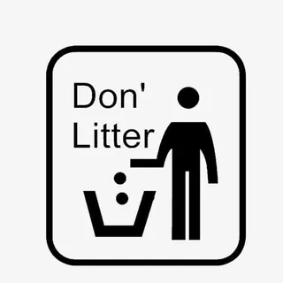 卡通好好爱护环境的PSD分层免抠