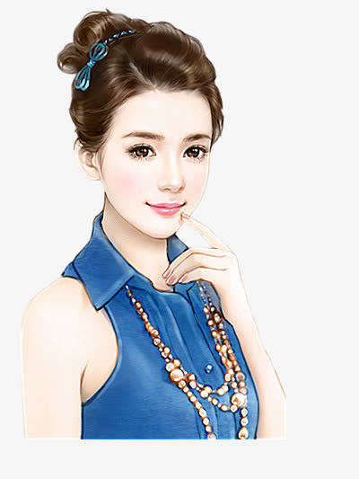 美女免抠