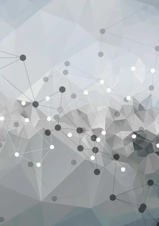 几何体线条圆点黑白封面背景高清