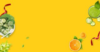 纯色水果蔬菜天猫活动页免抠