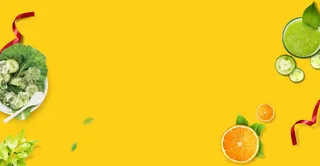 纯色水果蔬菜天猫活动页免抠