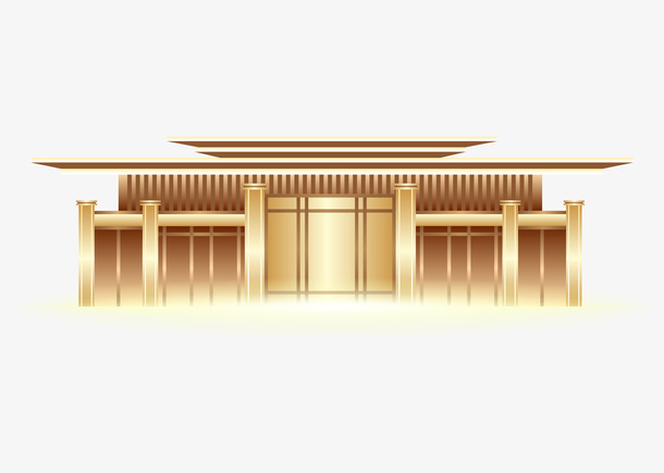 中式建筑房地产免抠