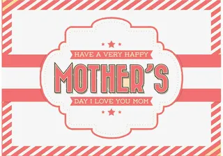 母亲节字体免抠