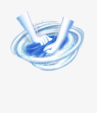 手洗衣服素材图片免抠