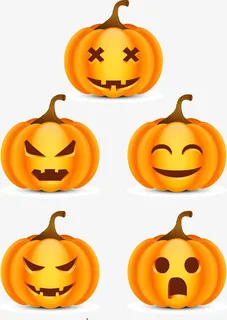 万圣节南瓜头免抠
