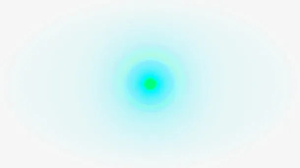 绿色光晕装饰免抠