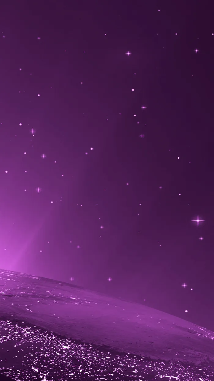 紫色夜空H5背景高清