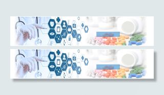 医疗背景banner装饰高清