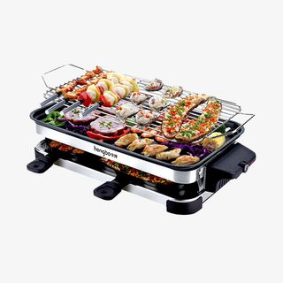 烧烤海鲜美食广告图片免抠