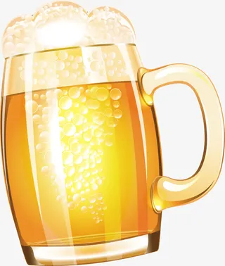 啤酒png矢量素材免抠