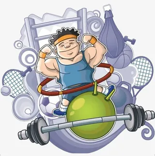 强壮的男人免抠