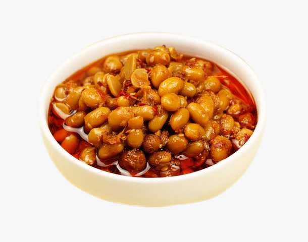 腌制腊八豆素材图片免抠