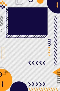 孟菲斯彩色不规则几何背景高清