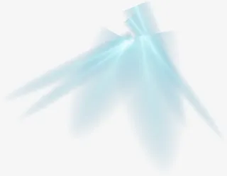 梦幻蓝色光束免抠