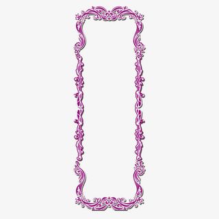 紫色边框免抠