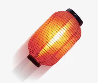 创意手绘合成红色的灯笼免抠