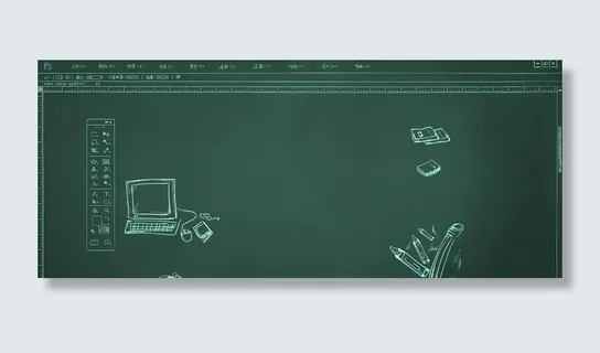 卡通手绘背景banner装饰高清