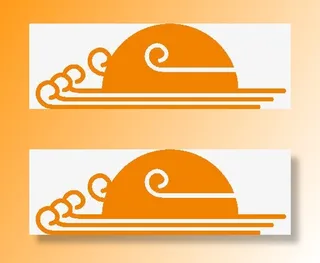 古典祥云花纹免抠