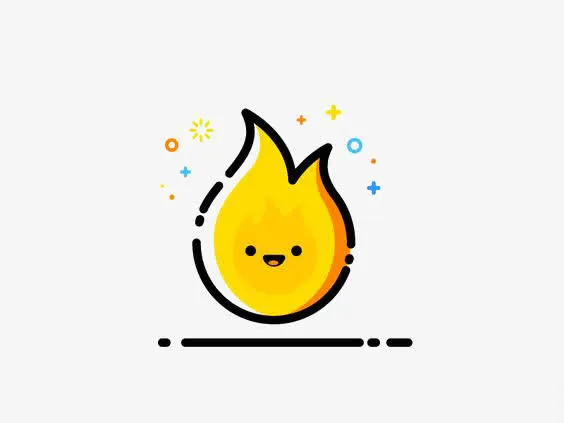红色火焰免抠