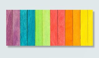 彩色木板背景高清