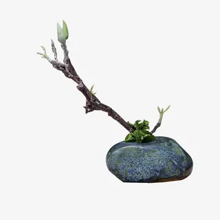 中国风盆栽免抠