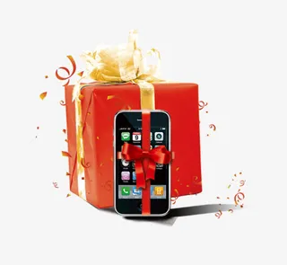 手机礼盒免抠