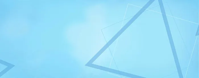 蓝色小清新背景banner装饰高清