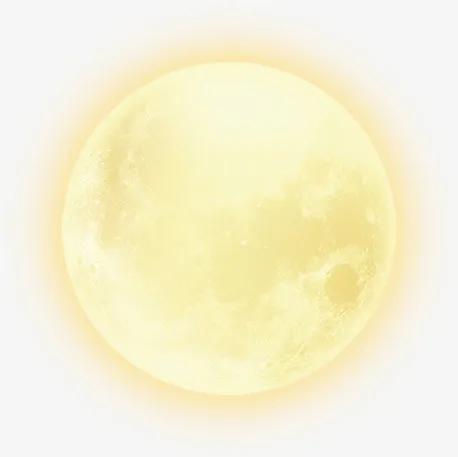 中秋大月亮中秋满月免抠