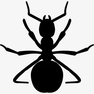 红蚂蚁的形状图标免抠