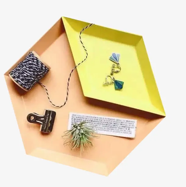 北欧风收纳盘子素材免抠