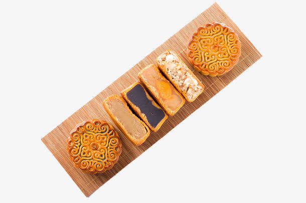 各种口味的月饼免抠