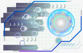 几何抽象背景矢量