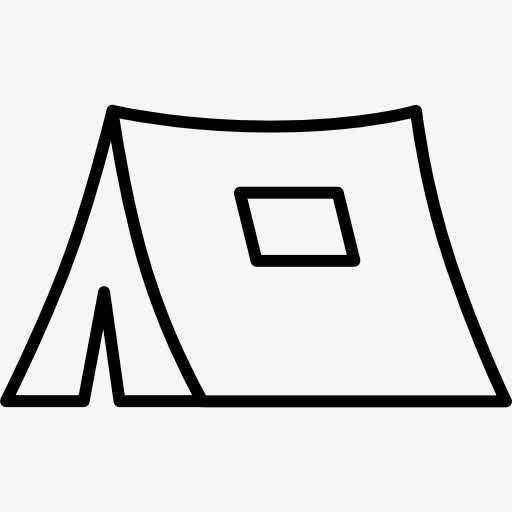 野营帐篷图标免抠