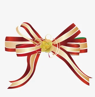 鲜花发带PNG下载免抠