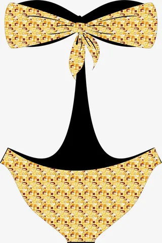 文胸BANNER文胸字体排版免抠